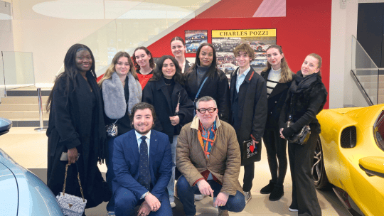 Visite de Charles Pozzi Ferrari Paris | Sup de Luxe