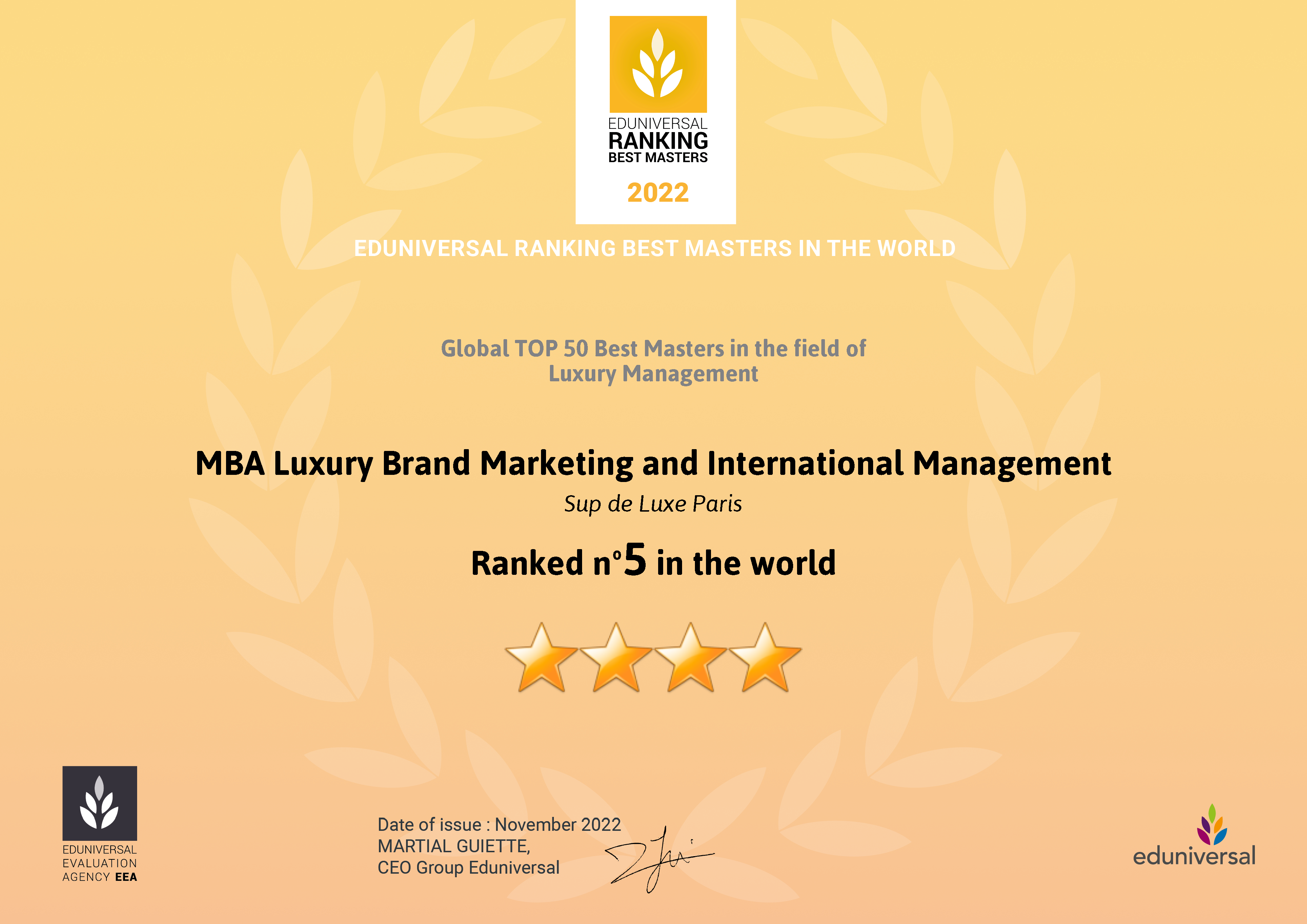 The Sup De Luxe MBA Ranked 5th In The World s Best Masters In Luxury the-sup-de-luxe-mba-ranked-5th-in-the-world-s-best-masters-in-luxury