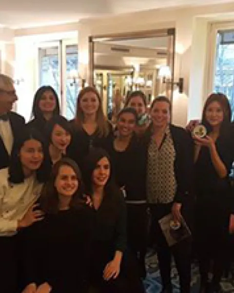 Les étudiants de Sup de Luxe et le Caviar Petrossian